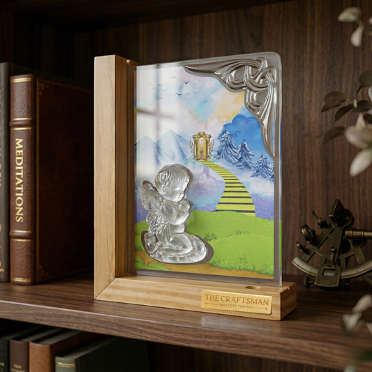 Little Angel Pine Wood Frame