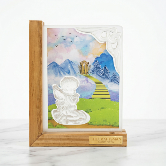 Little Angel Pine Wood Frame