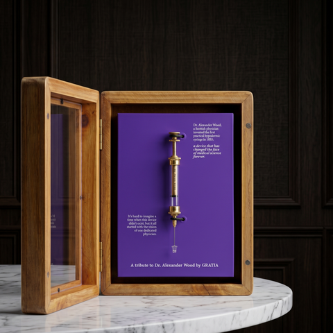 Replica Of First Practical Hypodermic Syringe