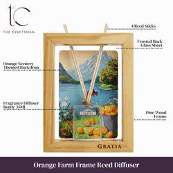 Orange Farm Frame Reed Diffuser
