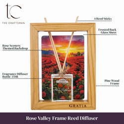 Rose Valley Frame Reed Diffuser