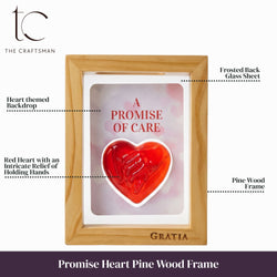 Promise Heart Pine Wood Frame