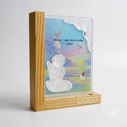 Little Angel Pine Wood Frame