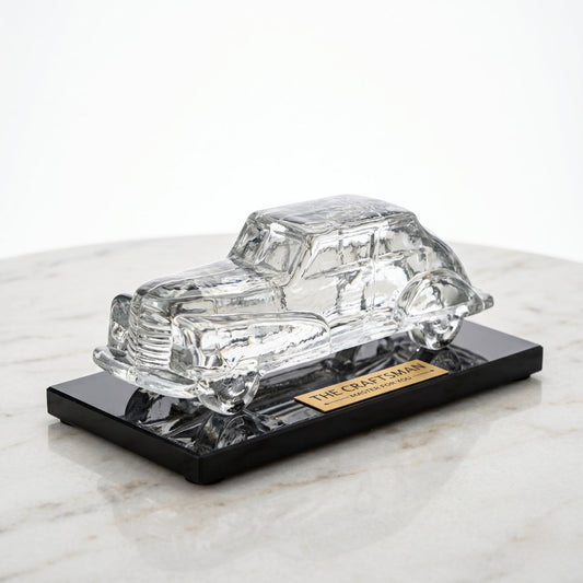 Vintage Crystal Car Paper Weight