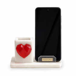 Power & Heart Marble Organizer