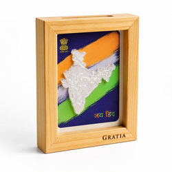 Love For Nation Pine Wood Frame
