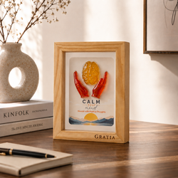 Peaceful Mind Pine Wood Frame