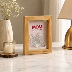 Mother & Baby Pine Wood Frame