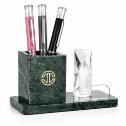 Green Marble Royale Desk Dock