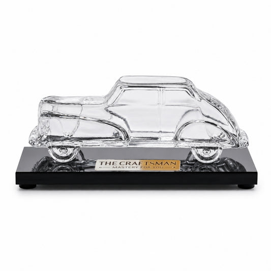 Vintage Crystal Car Paper Weight