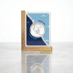 Sun & Moon Pine Wood Frame