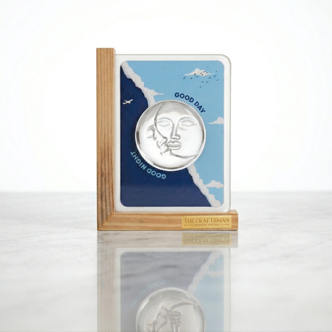 Sun & Moon Pine Wood Frame