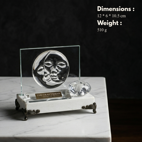 Sun & Moon Crystal Marble Organizer