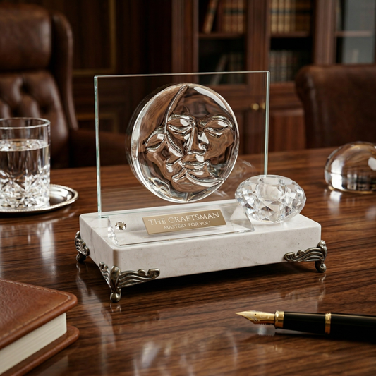 Sun & Moon Crystal Marble Organizer