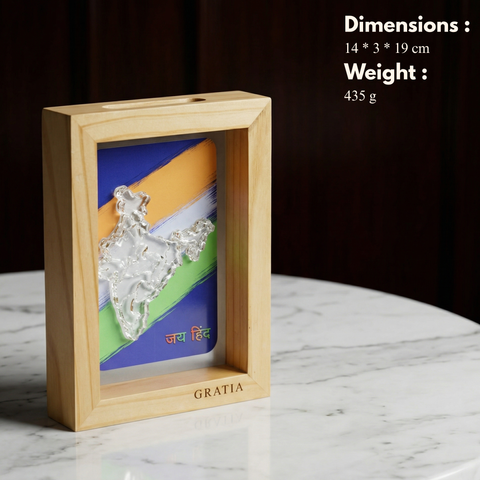 Love For Nation Pine Wood Frame