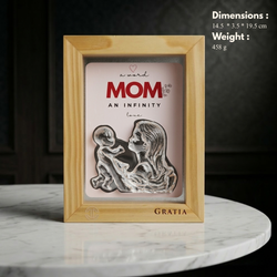 Mother & Baby Pine Wood Frame