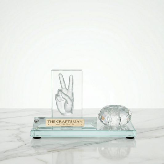 Crystal Victory Desk Decor