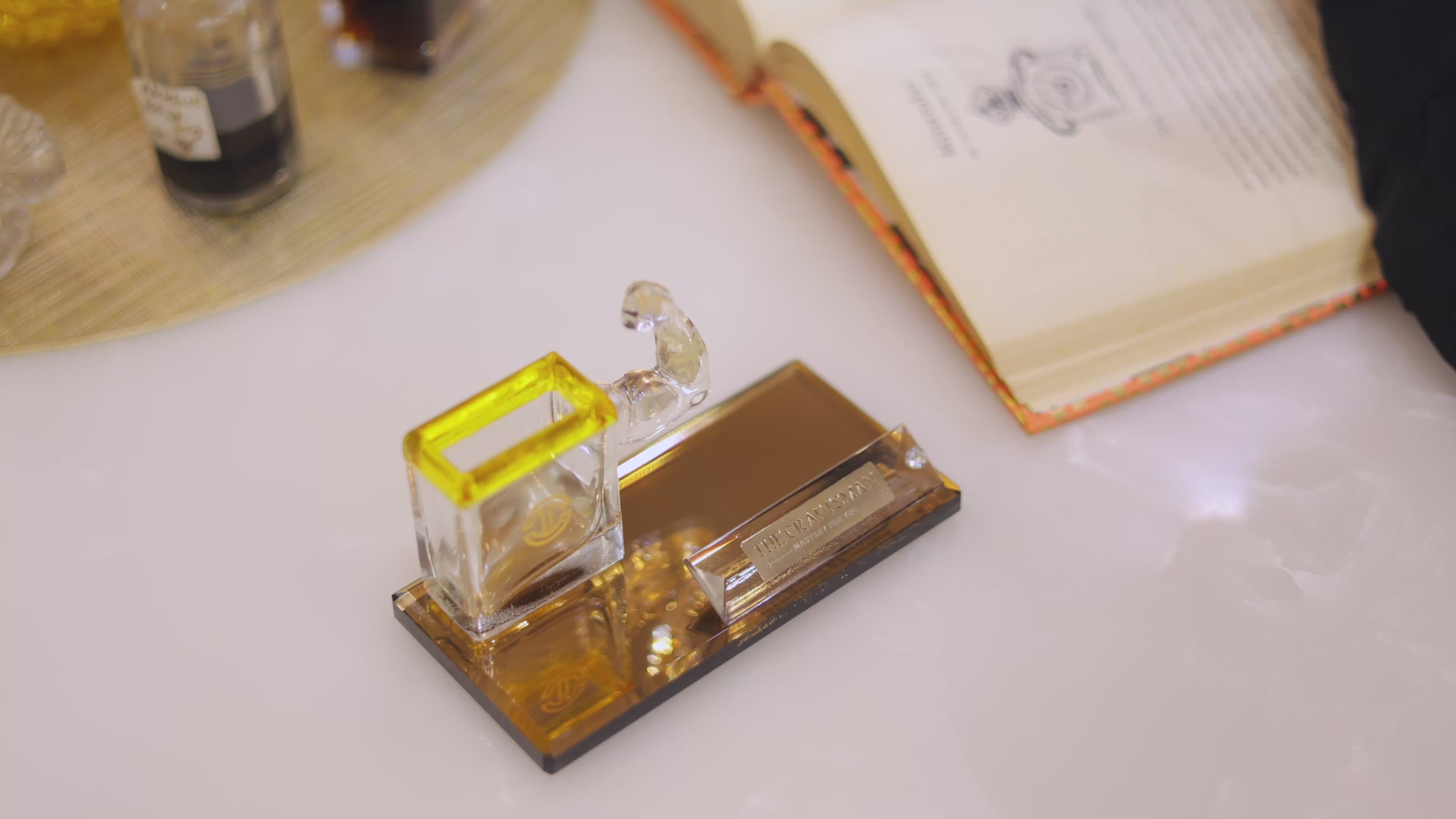 Titan Grip Crystal Desk Decor