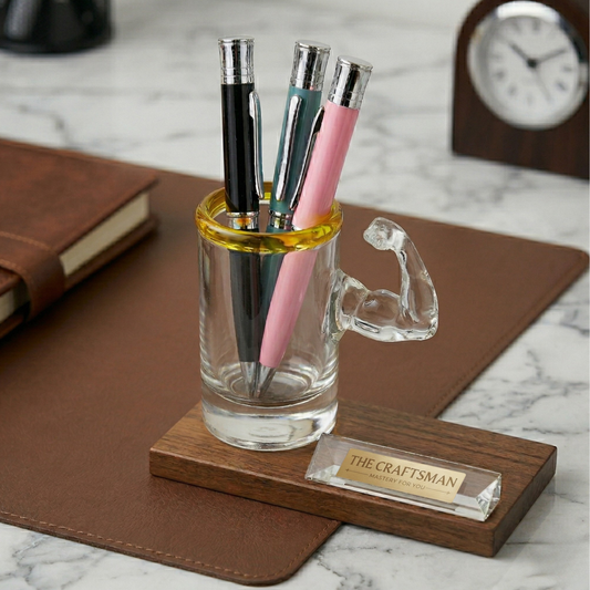 Strength in Action Crystal Desk Dock