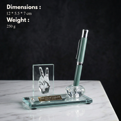 Crystal Victory Desk Decor