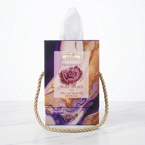 Fragrance Tissue Holder Cubical