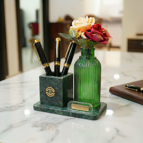 Marble Dock With Fragrance Vase