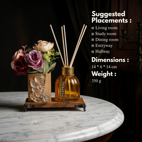 Devotion Reed Diffuser Long Lasting Aroma for Home & Office | The Craftsman |