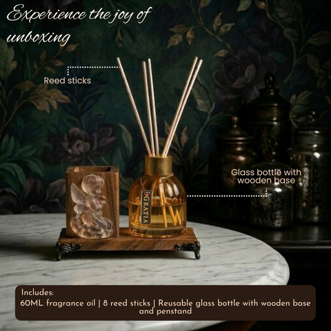 Devotion Reed Diffuser Long Lasting Aroma for Home & Office | The Craftsman |