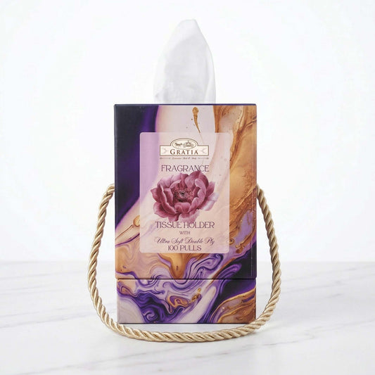 Fragrance Tissue Holder Cubical