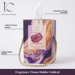 Fragrance Tissue Holder Cubical